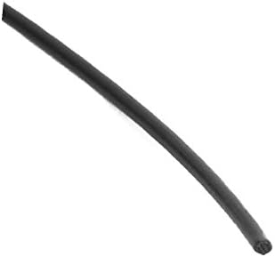 X-deree 0.46mmx0.76 ממ PTFE עמיד בטמפרטורה גבוהה צינורות שחורים צינורות 10 מטר 32.8ft (tubi neri instanti ad