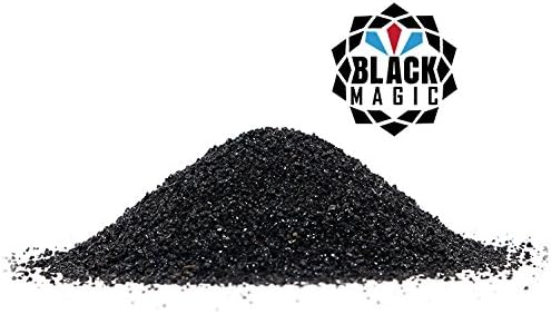 חצץ פחם קסם שחור גודל גודל: 40-60 עדין נוסף: ניקוי פני שטח, פרופיל חלק, 1-2 מיליון, תוצאת מברשת פיצוץ