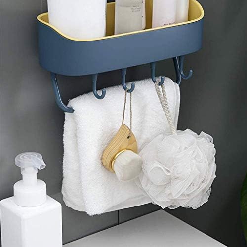 FVRTFT מקלחת קאדי קאי רב -פונקציונלי קיר קיר אחסון רכוב מתלה אמבטיה מדף מקלחת מדף מקלחת חדר אמבטיה/מדף