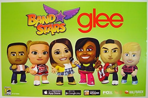 סט של 3 כרזות Glee בלעדיות SDCC