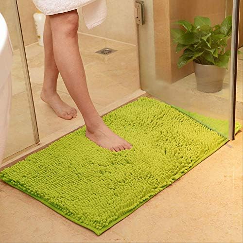שטיח שטיח אמבטיה ג ' ינבינב שטיח אמבטיה 24 על 16 מיקרופייבר מחצלת נגד החלקה עבה במיוחד, סופר רך