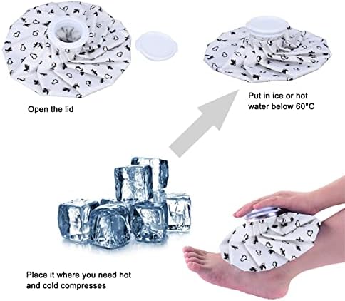 לשימוש חוזר קרח תיק, אנגרק קרח תיק לשימוש חוזר למנוע דליפה קר חם ריק קרח חבילה בורג למעלה למילוי קירור