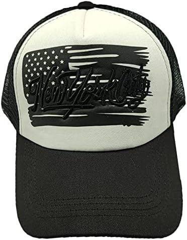 כובע בייסבול בייסבול בעיר ניו יורק כובע אבא וינטג 'מתכוונן לגברים נשים