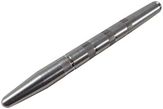 Luke4deals עט נירוסטה מוצק - עט כדורי מכונה, עטים בכיס, נקודה עדינה, דיו ג'ל, מיוצר בארצות הברית