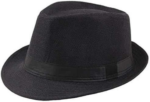 יוניסקס נשים גברים פדורה קלאסית כובע רחב שוליים שטוחים ג'אז פנמה כובע כובע כובע לכובעי בייסבול לנשים