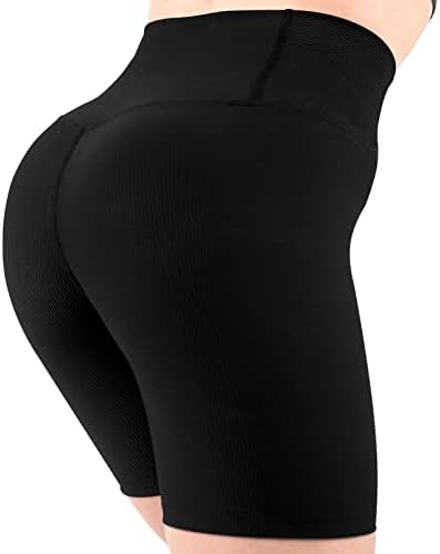 מכנסי אופנוען מוצלב אפרסק נשים 5 מכנסי אימון מותניים גבוהים עם כיסים מצולעים מכנסי דחיסת ריצה אתלטיים