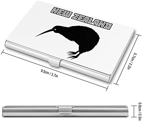 ניו זילנד קיווי ציפור עסקים מזהה כרטיס מחזיק סילם מקרה מקצועי מתכת שם כרטיס ארגונית כיס