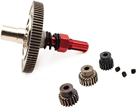 פלדה 91T 48dp Surp Gear Slipper Slipper Set Set Gear Differential ו- 21T 19T 17T Pinons Gear Set