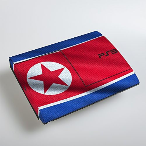 סוני פלייסטיישן 3 סופרסלים עיצוב עור דגל של צפון קוריאה מדבקות מדבקת עבור פלייסטיישן 3 סופרסלים