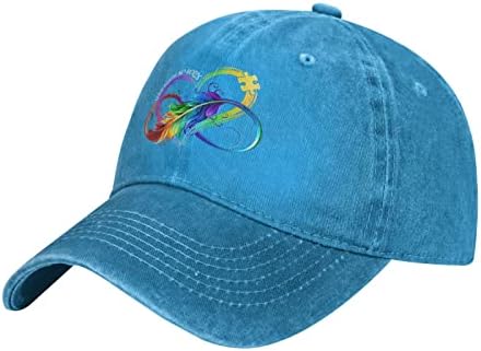 אוטיזם מודעות בייסבול כובע כובעי לנשים מתנה