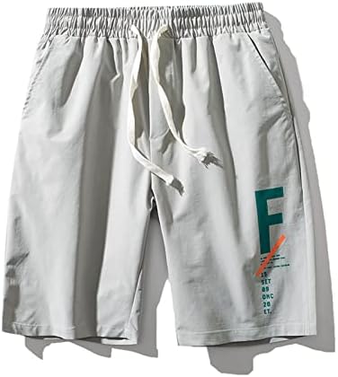 Miashui 13 מכנסי בית גברים רופפים מכנסיים ישרים קיץ מודפס צבע ריצה