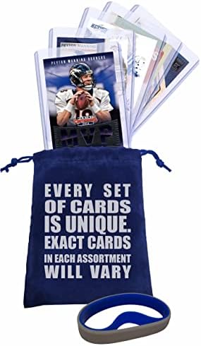 פייטון מאנינג מגוון כרטיסי כדורגל חבילה - דנוור ברונקוס, כרטיסי סחר באינדיאנפוליס קולטס