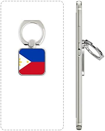 דגל לאומי פיליפינים אסיה כיכר טלפון סלולרי טלפון סלולרי סוגר מתנת תמיכה אוניברסלית מתנה