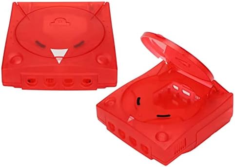 מעטפת דיור, תחליף אדום שקוף עמידה בשקוף ABS ABS של SEGA Dreamcast DC לחברים