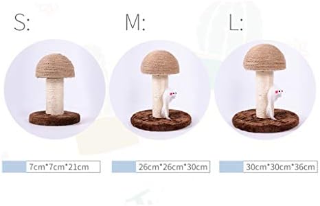 מוצרים לחיות מחמד סיסל חבל פיר עץ מסגרת עבור צעצועי חתולי מגרדים עם שכבות סולם מסגרת עבור צעצוע