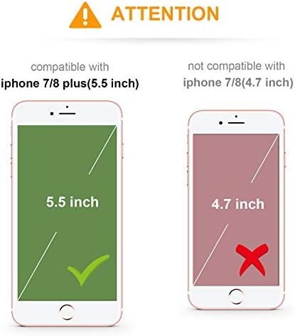 אייפון 7 פלוס אייפון 8 פלוס ארנק מקרה עם מחזיק כרטיס, דפוס מנדלה מובלט פרח פרימיום עור מפוצל