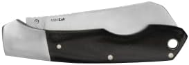 סכין כיס מתקפלת ידנית של קרשו פארלי עם להב בסגנון קליבר, עיצוב חלק עם ניק ציפורניים, להב 3.1 אינץ