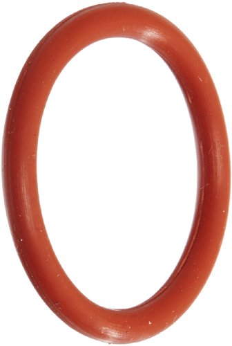 319 סיליקון O-Ring, 70A דורומטר, אדום, 1-1/16 ID, 1-7/16 OD, 3/16 רוחב