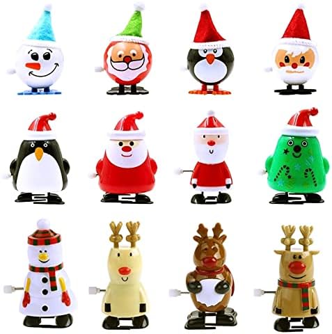12 חבילה לחג המולד מגוון צעצועים למסיבת חג המולד חסד למילוי תיק, בחירה טובה לילדים ותינוק