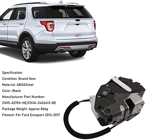 Wzyafu Tailgate Lock, CN15-A219A-NE CN1A-5426413-BE BEAT BOOT תפס נעילה של פורד ECOSPORT 2013-2017