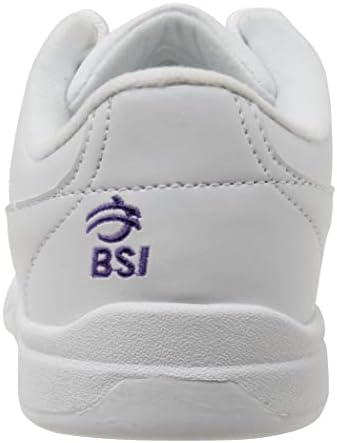 BSI Products, INC. נשים בנות נעלי באולינג, לבן, 4 ילד גדול ארהב