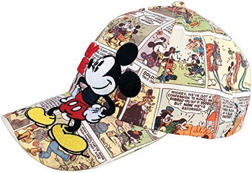 דיסני מיקי מאוס קומיקס הדפסת כובע בייסבול