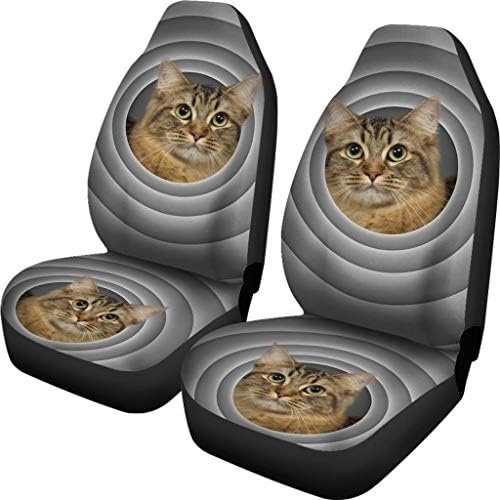 אמריקאי בובטאיל חתול הדפסת רכב מושב מכסה