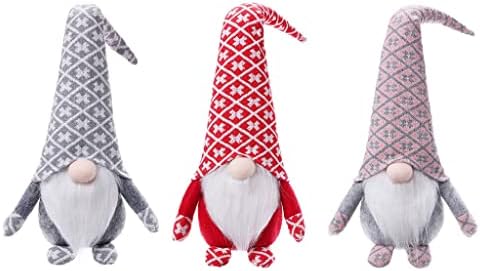 חג המולד גנום קישוטי קטיפה בובה בעבודת יד שוודית טומה סקנדינבי קישוטי סנטה אלף בית מסעדות בית עיצוב משרד