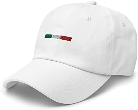 דגל איטליה פשוט כותנה כותנה כותנה מתכווננת כובע, כובע דגל איטלקי, נוסע לאיטליה