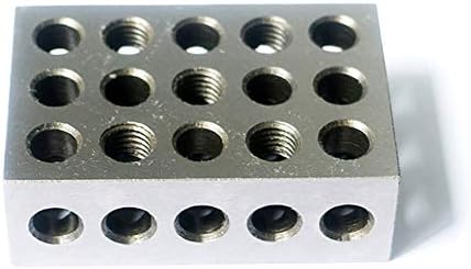 אקסוקוס מקביל בלוק בלוק פלדה מוקשה 25x50x75 ממ 23 חורים מדויק מחרטה כלי טחינה משטח לכלי מכונה -