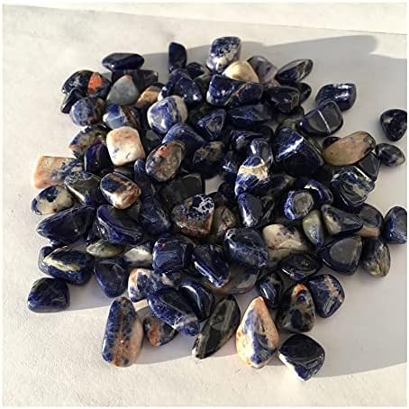 מתנה yalych טבעית כחולה-ורינים אבן חצץ כחול אבן גביש חצץ אקווריום גן גן קישוט אבן לאבנים דקורטיביות ביתיות