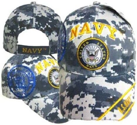 חיל הים ארצות הברית כובע רקום ארהב חיל הים מורשה