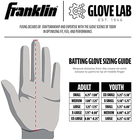 פרנקלין ספורט MLB SHOK-SORB X כפפות חבטות בייסבול