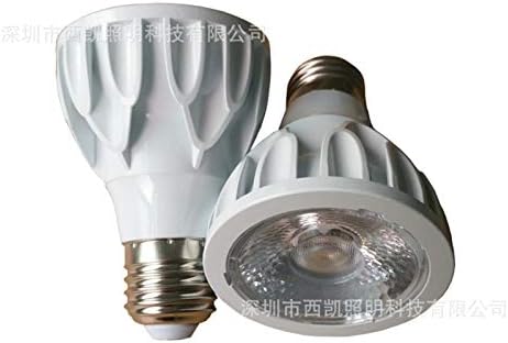 נורת תירס LED, 3 יחידות עדשה COB PAR20 לבנה אלומיניום PAR של אלומיניום מנורה 8W LED תאורה עסקית מתמדת