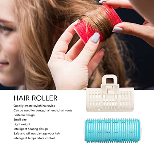 רולר שיער גלגלת שוליים חשמליים מגלגל שיער USB תלתל לשיער נייד USB חימום חשמלי DIY סטיילינג שוליים מסלסל לנשים