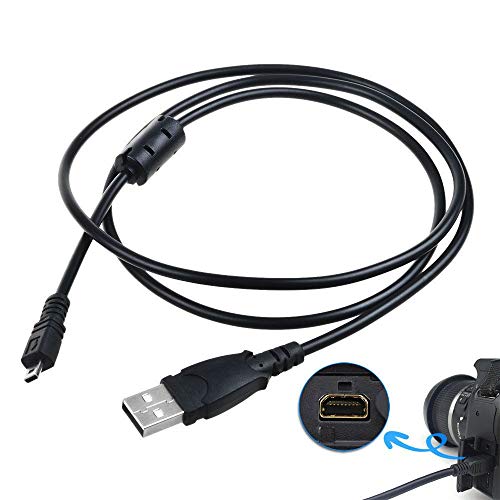 Snlope USB Connect Data Sync Lead Lead עבור Nikon Coolpix L830 AW110 AW110S מצלמה
