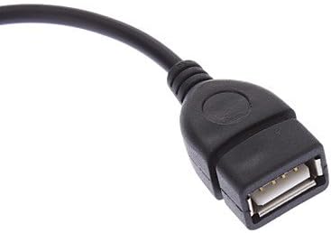 Micro USB זכר ל- USB כבל נתונים OTG נקבה