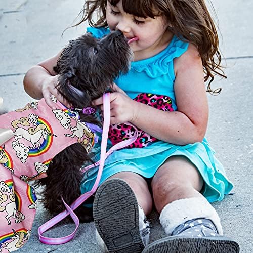 XPUDAC 2 חבילה שמלת כלב חצאית חיות מחמד לבוש כלבים גורל שמלות פרפר לשמלות לכלבים קטנים ילדה וחתולים