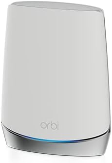 ORBI RBR750 בית מלא AX4200 רשת Tri-Band WiFi 6 מערכת, לבן