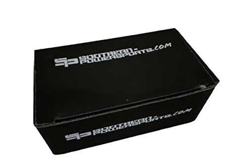 Southern Powersports M10x1.25 אגוזי מזוודות מחודדים 16 חבילה תואמת להונדה ימאהה קוואסאקי סוזוקי פולאריס יכול