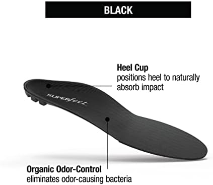 רגליים על שחור-מדרסי תמיכה לקשת אורתוטית לנעליים דקות וצמודות