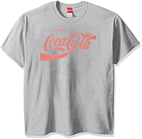 קוקה קולה גברים של שנות השמונים קוק קצר שרוול חולצה