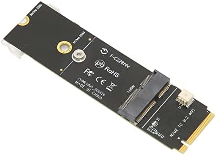 Pusokei M.2 כרטיס SSD Riser, M.2 A E מפתח לכרטיס מפתח M.2 M, כרטיס WIFI עמיד NVME Bluetooth, כרטיס