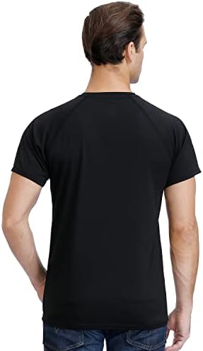 חולצות טריקו מהירות של שרוול קצר של קורנה של קורנה לחות לחות חוץ חיצוניות חיצוניות חיצוניות ， UPF 50+ הגנה