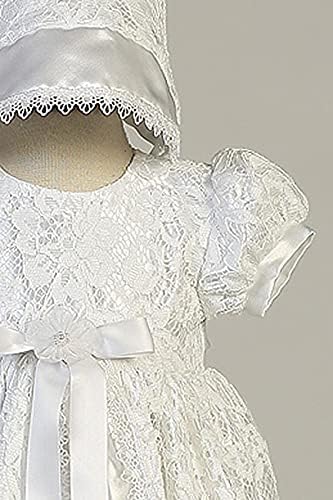 שמלות טבילה לתינוקות, שמלות טבילה לתינוקת, שמלת תחרה ארוכה Ropa de Bautizo para bebé niña vestido