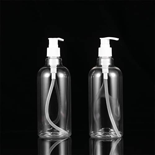 CABILOCK 9 יחידות מל תחליב תחום איפור שקוף למילוי חוזר גוף גוף בקבוק פלסטיק ברור שמן סבון שמן סבון,