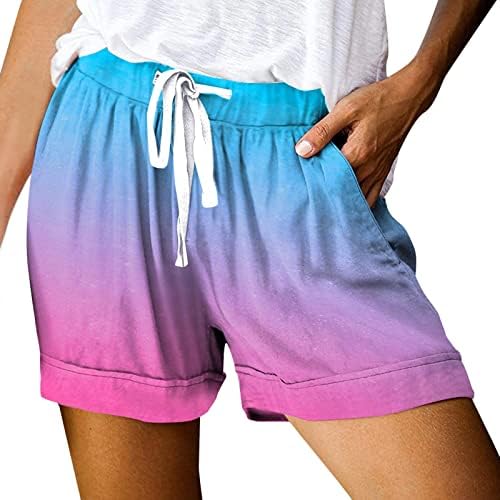 מכנסי אופניים של מיאשוי נשים נשים אופנה נשים מכנסיים קצרים מזדמנים של מכנסי חגורה אלסטיים קיץ מכנסיים מכנסיים