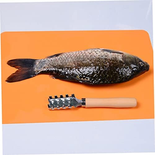 דגים לוקסיני דגים ניקוי עור מסיר דגים בקנה מידה מטבח סולם דגים מגרד מגרד סולם דגים מדריך קנה מידה