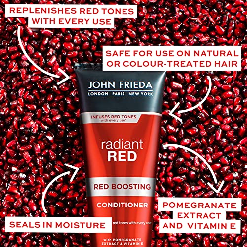 ג ' ון פרידה קורן אדום אדום שיפור שמפו, שמפו יומי, מסייע לשפר גוונים שיער אדום, 8.3 אונקיה, עם