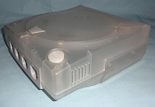 החלפת מארז פגז אפור בהיר שקוף לקונסולת Sega Dreamcast